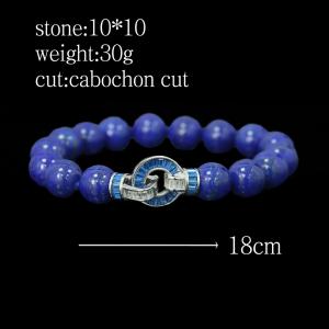 Wholesale 925 Silver Gold-Plated Bracelet Versatile Jewelry For Girls Lapis Lazuli Genuine Celebrity Hot-Selling Blue Bracelet Multi-Circle 108 Buddhist Beads from china suppliers