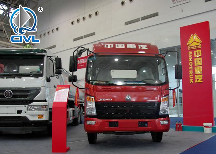 New 4x2 Sinotruk Howo7 Euro 2 Light Duty Trucks 12 Tons Light Duty Cargo Truck with good quality 95 Km / H