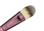 Pink Single Travel Size Stippling Makeup Brush For Powder Foundation