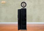 CD DVD Multimedia Cabinet Wooden Floor Rack Furniture MDF Storage Cabinets Black