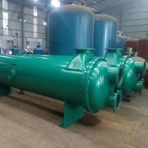 Wholesale 200C Shell Tube Heat Exchanger 0.6MPA 600mm Water Cooled Condenser from china suppliers