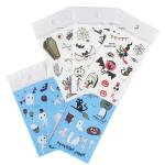 Holographic Glossy Die Cut Sticker Sheets Transparent Cute Kids Pregnancy Baby