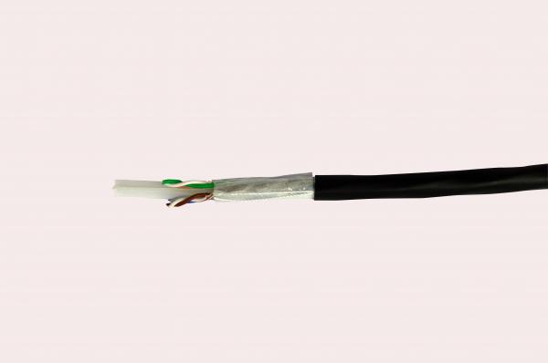 Quality 23AWG CAT6A UTP CMR Rated Cable 10G At 500MHZ Pure Copper 0.57mm for sale