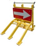 Anti Rust 25KG Folding Parking Barrier