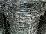 Corrosion Resistant Galvanized Steel Barbed Wire Hot Dip Single Strand