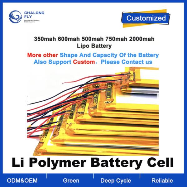 OEM ODM lifepo4 lithium battery3.7V 7.4V 11.1V 12V 150mah 280mah 600mah 5000mah