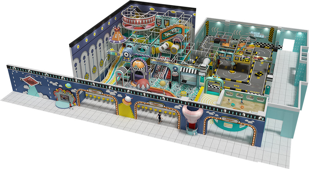 2-12 Years Kids Indoor Play Structure Amusement Park Equipment Free Design