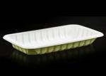 Compostable Custom Biodegradable Trays , 100% Disposable Sugarcane Pulp Paper