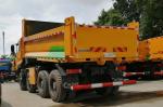 U Shaped Upper Cover And Elevated Cargo Box 12 Wheel Tipper Truck For Mining