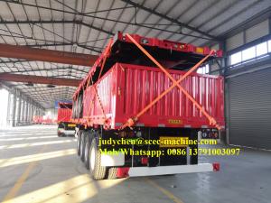 Wholesale Sinotruk 45t Side Wall Cargo Heavy Duty Semi Trailers Tri Fuwa Axles from china suppliers