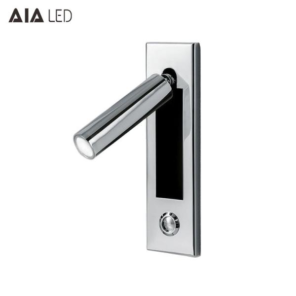 Surface square bar 30degree bedside wall lihgt headboard reading light LED