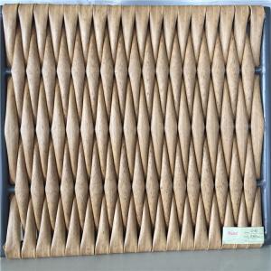 Wholesale Strong Durable Plastic Wicker Material , Anti Bacterial Round Pvc Poly Rattan from china suppliers