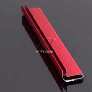 Wholesale 6063 Decorative Aluminum Trim L Shape Red Powder Coating For Suitcase Frame from china suppliers