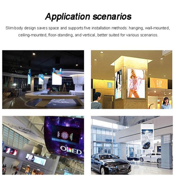 Window Facing Display Storefront 3000nits Sunlight Readable Smart LCD Monitor Vertical Digital Signage Commercial TV Ads Screen