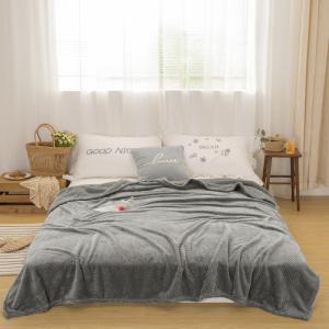 Wholesale Breathable Lightweight Coral Fleece Blanket for Bed Sofa Chair - Multi Use Throw with Cozy Warmth from china suppliers