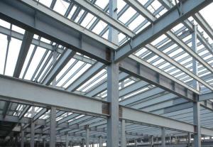 Wholesale High Strength Pre-fabricated Steel Building Structures for High - Raise Building, Stadiums from china suppliers