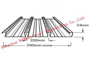 Wholesale Bondek Alternative Structural Steel Deck For Concrete Construction Formworks from china suppliers