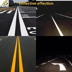 Wholesale Customized Reflective Paint Standard Road Paint 20% Mixed Glass Beads Thermoplastic Paint from china suppliers