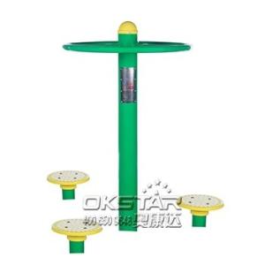Wholesale outdoor fitness equipments steel based zinc powder coating Hip Twister-OK-Z05 from china suppliers
