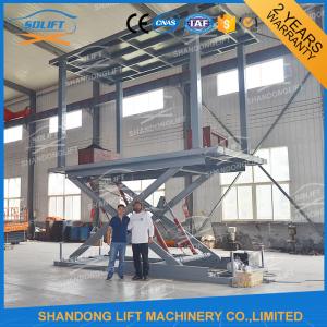 Wholesale Hydraulic Mobile Scissor Car Lift For Basement Cheap Car Lifts Garage Elevator from china suppliers