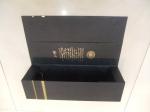 Luxury custom paper box cardboard wine bottle gift packaging box