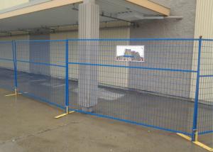 Wholesale Customizable Color Canada Construction Fence Panels PVC Temporary Fence from china suppliers