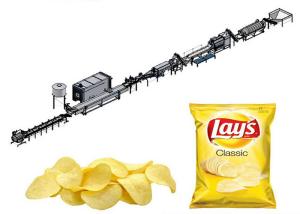 Wholesale Full Automatic Potato Chips Making Machine Potato Chip Manufacturing Equipment from china suppliers