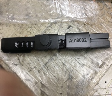 18kgs/Carton Carbon Steel High Security Barrier Seal Lock for Non-Disposable Heavy Duty Trucks and Ocean Containers