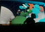 Party Rental Equipment advertising led display Indoor nice appearance
