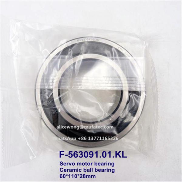 F-563091.01 60*110*28mm F-569112.01.KL 75*130*31mm high speed ball bearings servo motor bearings