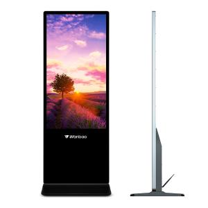 Wholesale 55 Inch 4k Android Digital Signage Totem Touch Screen from china suppliers