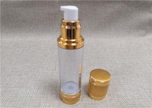 Wholesale Non Spill Acrylic Lotion Bottle With A Diaphragm Inside Aluminum Cover from china suppliers