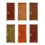 Exterior Waterproof WPC Door For Bedroom Termite Proof Thermal Insulation