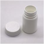 50mL PE Round Shape HDPE Plastic Bottle for Medicine Solid Tablet Capsule