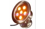 6 X 1W 6 X 2W 6 X 3W Led Underwater Fountain Lights Waterproof IP68 Fully SS
