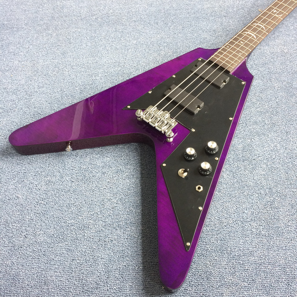 High-quality custom V style electric guitar rosewood fingerboard