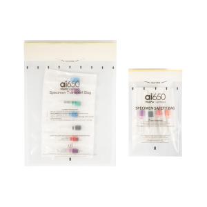 Wholesale Slider Seal Top 95kPa Biohazard Bag For Hospital And Security from china suppliers