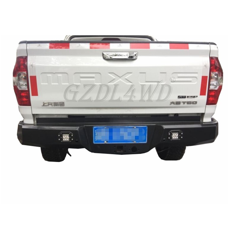 Carbon Black Steel Rear And Front Bumper Ldv T60 Maxus T60 2016-2018