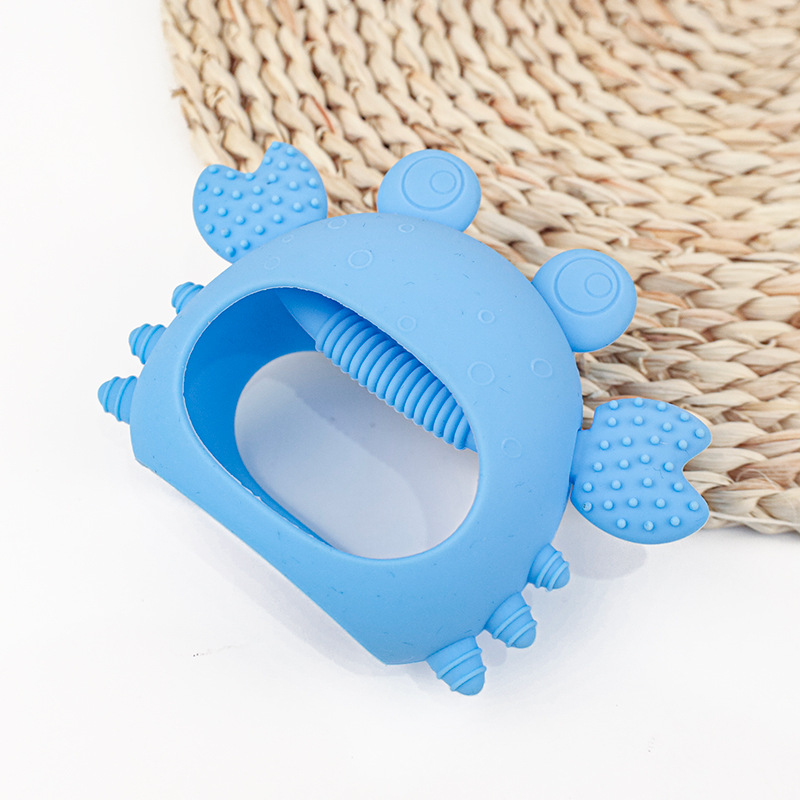 Food Grade Silicone Rattles and Teethers Toy for Babies Age Range 0 to 24 Months 35g