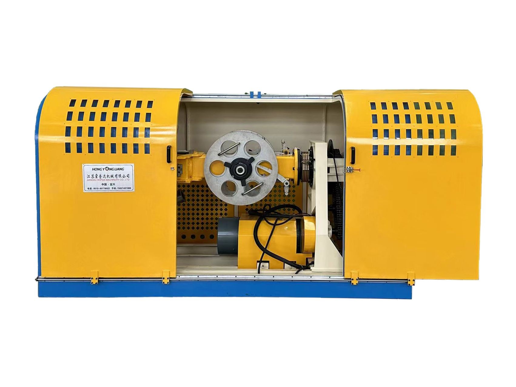 800 Steel tape cable armouring machine for inlet wire Φ140mm