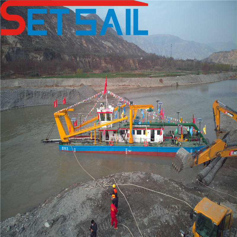 Hydraulic Winch 24 Inch Cutter Suction Dredger for Port Sand