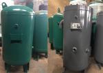 Green Color Screw Air Compressor Parts Gas Storage Tank Carbon / Stainless Steel
