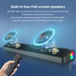 2.0 Channel 5W*4 55 Inch TV Soundbar Speaker With 3.5mm Aux Input