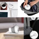 Food Safe Odorless 12oz Collapsible Mug Silicone