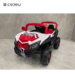 CJ-DLX-868 High quality fashion kids dual 6v battery operated toy cars girls