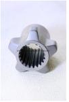 WR15E Abrasion Resistant Twin Screw Shafts Diameter 10-120mm HRC44 Hardness for