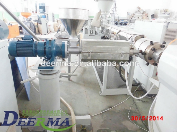 80Kg/H - 120Kg/H Polyethylene Pipe Extrusion Machine 20 - 63 Mm Polyethylene Extruder Machine