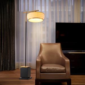 Wholesale 40W Black Iron LED Vertical Lamps Exhibition Hall Bedroom Floor Lamp from china suppliers