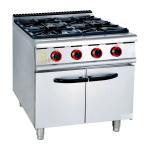 Stainless Steel Restaurant Cooking Equipment NG/LPG Gas Powered with 4.15/5.85Kg