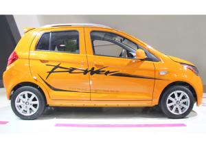 Wholesale Range 180-200 Km Electric Powered Vehicles , 72V 5KW Motor Power Yellow Automatic Electric Car from china suppliers